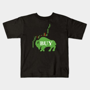 Forex Bullish Design Kids T-Shirt